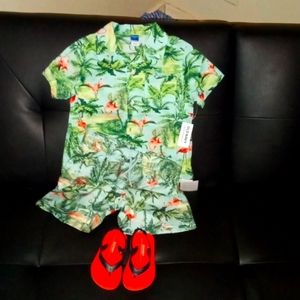 Top and bottom outfit "Shoes not included"